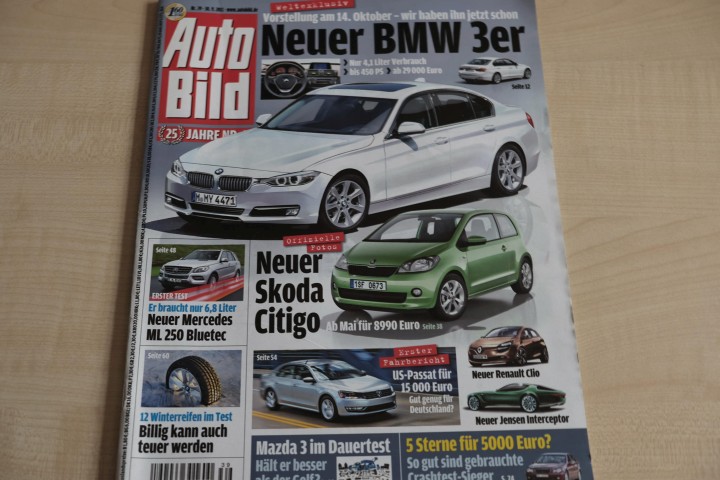 Deckblatt Auto Bild (39/2011)